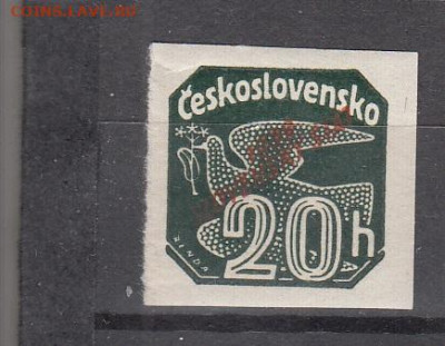 Словакия 1939 1м * 20г  надпечатка до 07 11 - 426