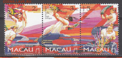 Порт Макао 1997 фестиваль дракона 3м** до 08 11 - 356