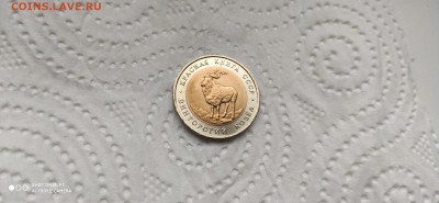 Красная книга 5 Рублей 1991 Винторогий козёл до 8.11 22.10 - IMG_20201102_131827