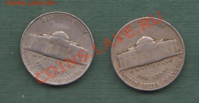 США, 2 Никеля 1940 и 1941 (25.09) - jap16
