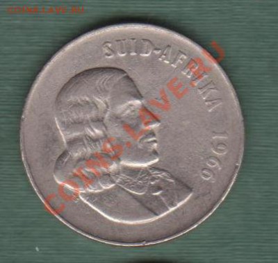 ЮАР, 50 Центов 1966 (25.09) - afr10