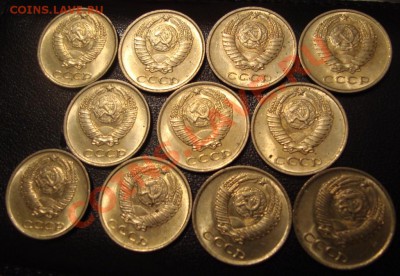 10 копеек 1961г. 10 штук. Штемпельные. До 25.09. 21:00 - DSC03005.JPG