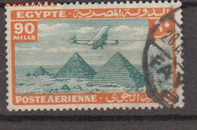 Египет 1933 авиапочта 1м 90м до 09 11 - 336