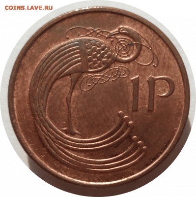 1 пенни 2000 г. Ирландия до 04.11.20 в 22:00 МСК - Rounded_20201103_153921