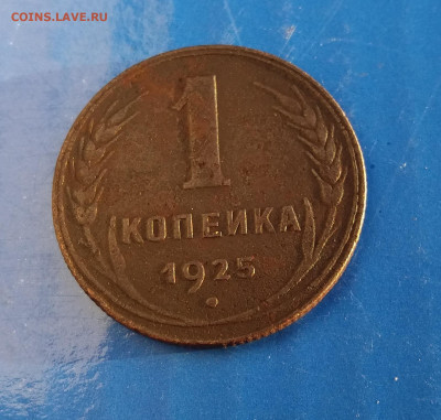 1 КОПЕЙКА 1925г до 08.11.2020 22:00 МСК - 20201103_163619