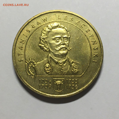 Польша 2003г 2 злотых "Станислав I Лещинский" - image-03-11-20-05-04