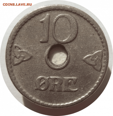 10 эре 1946 г. Норвегия до 05.11.20 в 22:00 МСК - Rounded_20201104_011512