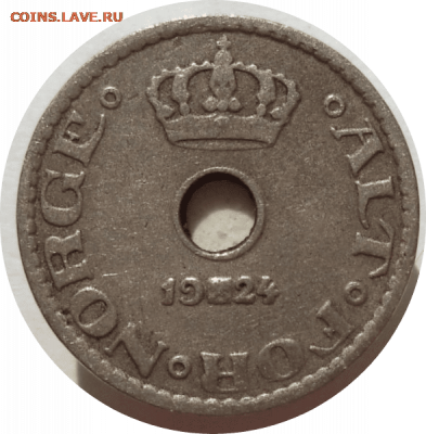 10 эре 1924 г. Норвегия до 05.11.20 в 22:00 МСК - Rounded_20201104_012919