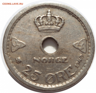 25 эре 1949 г. Норвегия до 05.11.20 в 22:00 МСК - Rounded_20201104_013537