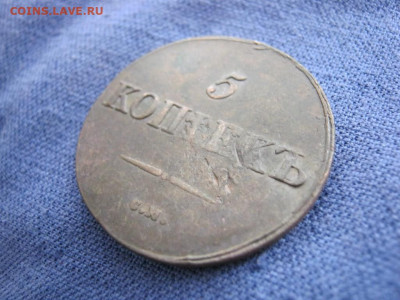 5 копеек 1831 года СМ,  до 9.11 в 22:00 по Москве - 5 коп 1831 см 05.JPG