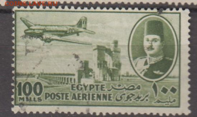 Египет 1947 авиапочта 1м 100м до 11 11 - 349