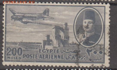 Египет 1947 авиапочта 1м 200м до 11 11 - 350