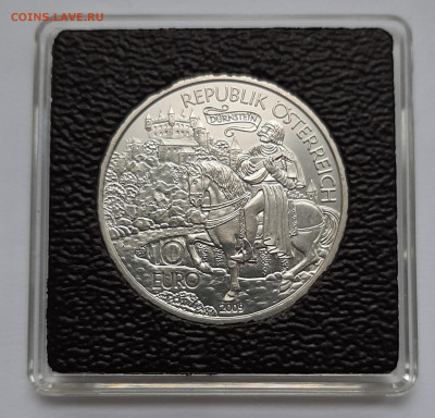 Австрия 10 евро 2009 г. Ричард Львиное Сердце - 20201105_122648