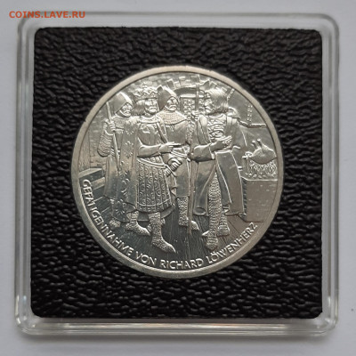 Австрия 10 евро 2009 г. Ричард Львиное Сердце - 20201105_122417