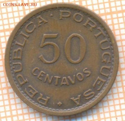 Ангола 50 сентаво 1954 г., до 10.11.2020 г. 22.00 по Москве - Ангола 50 сентаво 1954 2213