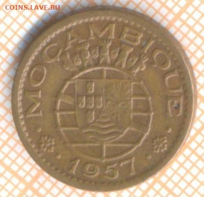 Мозамбик 50 сентаво 1957 г., до 10.11.2020 г. 22.00 по Москв - Мозамбик 50 сентаво 1957 2216а
