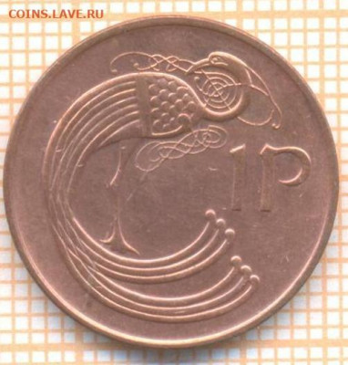 Ирландия 1 пенни 1990 г., до 10.11.2020 г. 22.00 по Москве - Ирландия 1 пенни 1990 2224