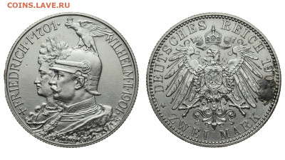 Пруссия. 2 марки 1901 г. Династия. До 08.11.20. - DSH_8978.JPG