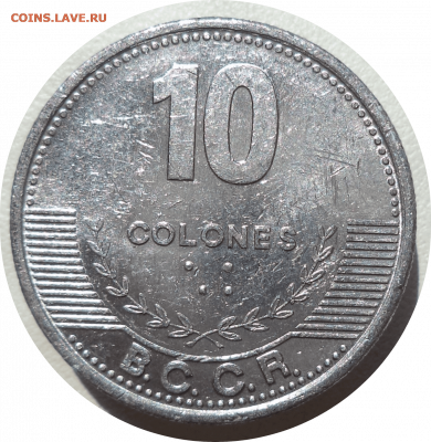 10 колонов 2012 г. Коста-Рика до 08.11.20 в 22:00 МСК - Rounded_20201107_112221