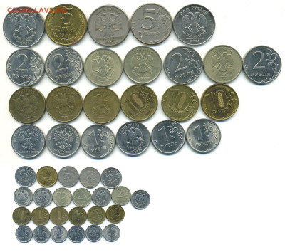 более 20 монет с расколами - raskol24_mal