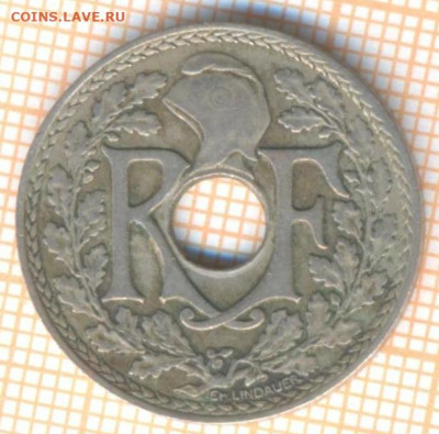 Франция 25 сантимов 1929 г., до 12.11.2020 г. 22.00 по Москв - Франция 25 сантимов 1929 2238а
