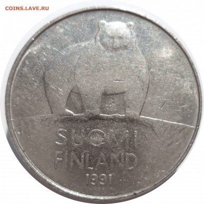 50 пенни 1991 г. Финляндия до 09.11.20 в 22:00 МСК - Rounded_20201108_041615