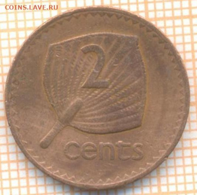 Фиджи 2 цента 1973 г., до 12.11.2020 г. 22.00 по Москве - Фиджи 2 цента 1973 2276