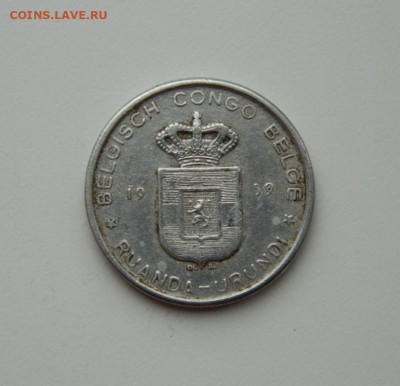 Бельгийское Конго (Руанда-Урунди) 5 франков 1959 г. до 12.11 - DSCN3179.JPG
