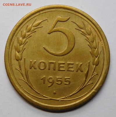 5 копеек 1955г.До 12.11.20г в 22.00. - DSCN0017.JPG