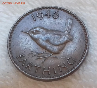 Великобритания 1 Фартинг 1946 до 13.11 22:00 мск - ВЕЛИКОБРИТАНИЯ Фартинг 1946 20191106_113306