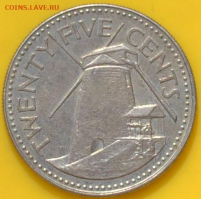 Барбадос 25 центов 1980. 11. 11. 2020 в 22 - 00. - DSC_0968.JPG