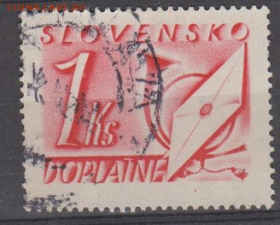 Словакия 1942 1м 1кр до 15 11 - 576