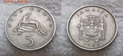 Ямайка 5 центов 1969 до 14.11 22:00 мск - ЯМАЙКА 5 центов 1969 20191225_1227