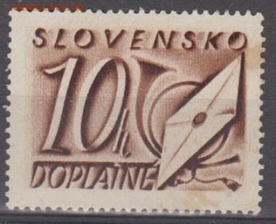 Словакия 1942 1м * 10г до 16 11 - 582