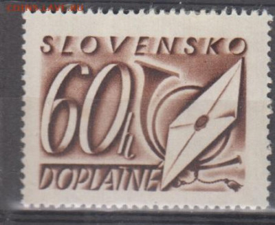 Словакия 1942 1м * 60г до 16 11 - 586