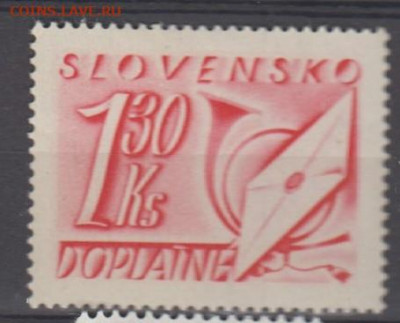 Словакия 1942 1м * 1,3кр до 16 11 - 590