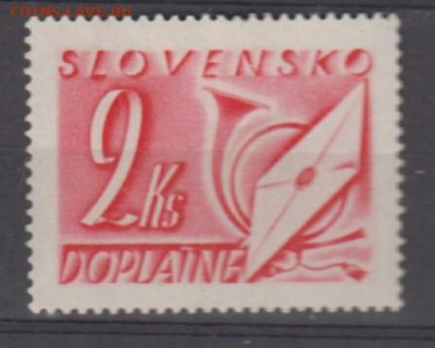 Словакия 1942 1м * 2кр до 16 11 - 592
