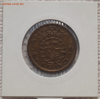 Португальская Ангола 1 Эскудо 1963 до 16.11.20 в 22:00 - Эскудо_2.JPG