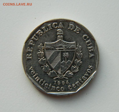 Куба 25 сентаво 1994 г. до 17.11.20 - DSCN3504.JPG