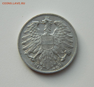 Австрия 1 шиллинг 1946 г. до 17.11.20 - DSCN3507.JPG