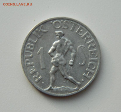 Австрия 1 шиллинг 1946 г. до 17.11.20 - DSCN3508.JPG