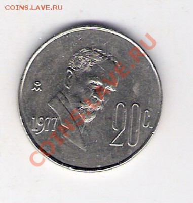 МЕКСИКА 20 сентаво 1977, до 30.09.11 22-00мск. - сканирование0166