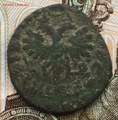 Денга 1714 года до 15 ноября 23:00 мск - деньга 1714 Петр 1 (2).JPG