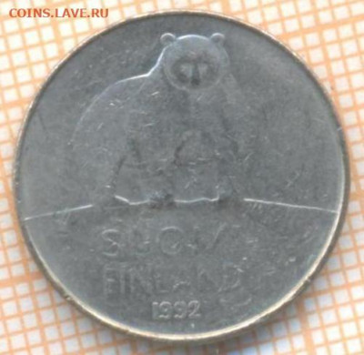 Финляндия 50 пенни 1992 г., до 18.11.2020 г. 22.00 по Москве - Финляндия 50 пенни 1992 2319а