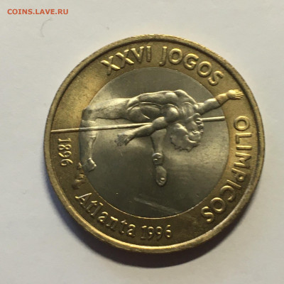 Португалия 1996г 200 эскудо "Олимпиада Атланта 96" - image-24-10-20-04-28-1