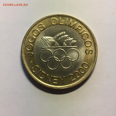 Португалия 2000г 200 эскудо "Олимпиада Сидней 2000" - image-24-10-20-04-34