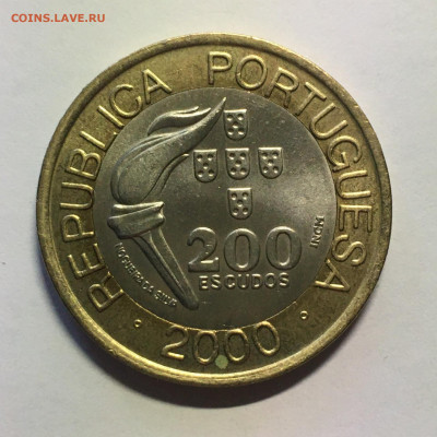 Португалия 2000г 200 эскудо "Олимпиада Сидней 2000" - image-24-10-20-04-34-1
