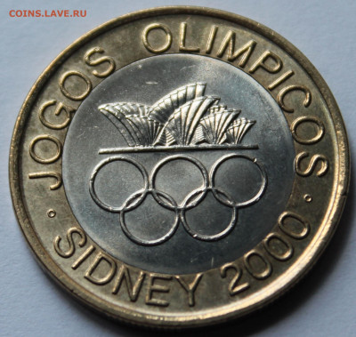 Португалия 200 эскудо 2000. Олимпиада Сидней - 2000. БИМ. - 2