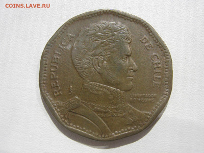 Чили 50 песо 1992 Бернардо О'Хиггинс до 20.11.2020 - IMG_2918