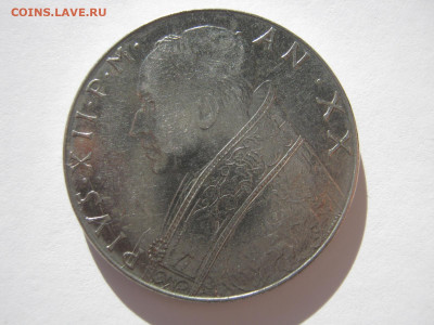 Ватикан 100 лир 1958 Папа Римский Пий XII до 20.11.2020 - IMG_0019.JPG